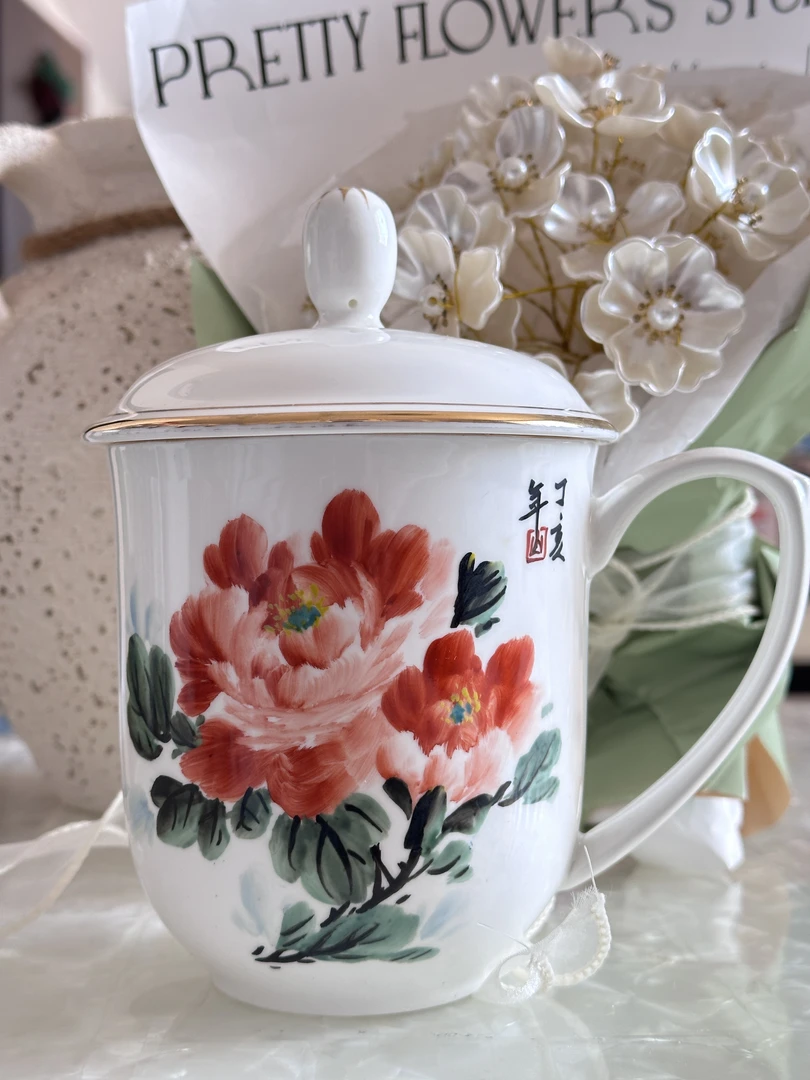 轻奢家用骨质瓷杯子【以实物为准】【微瑕介意慎拍】水杯