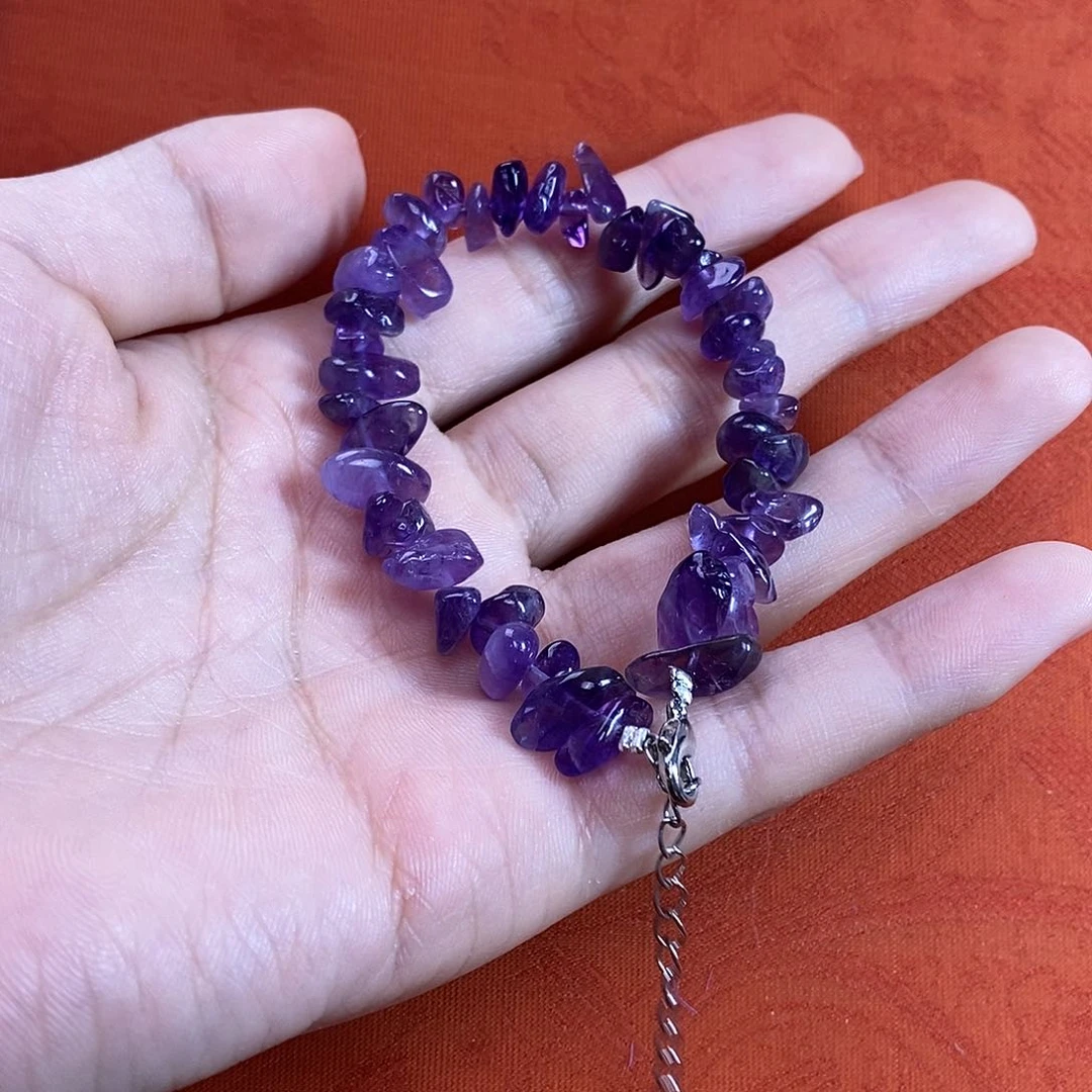 紫晶手绳未镶嵌手串