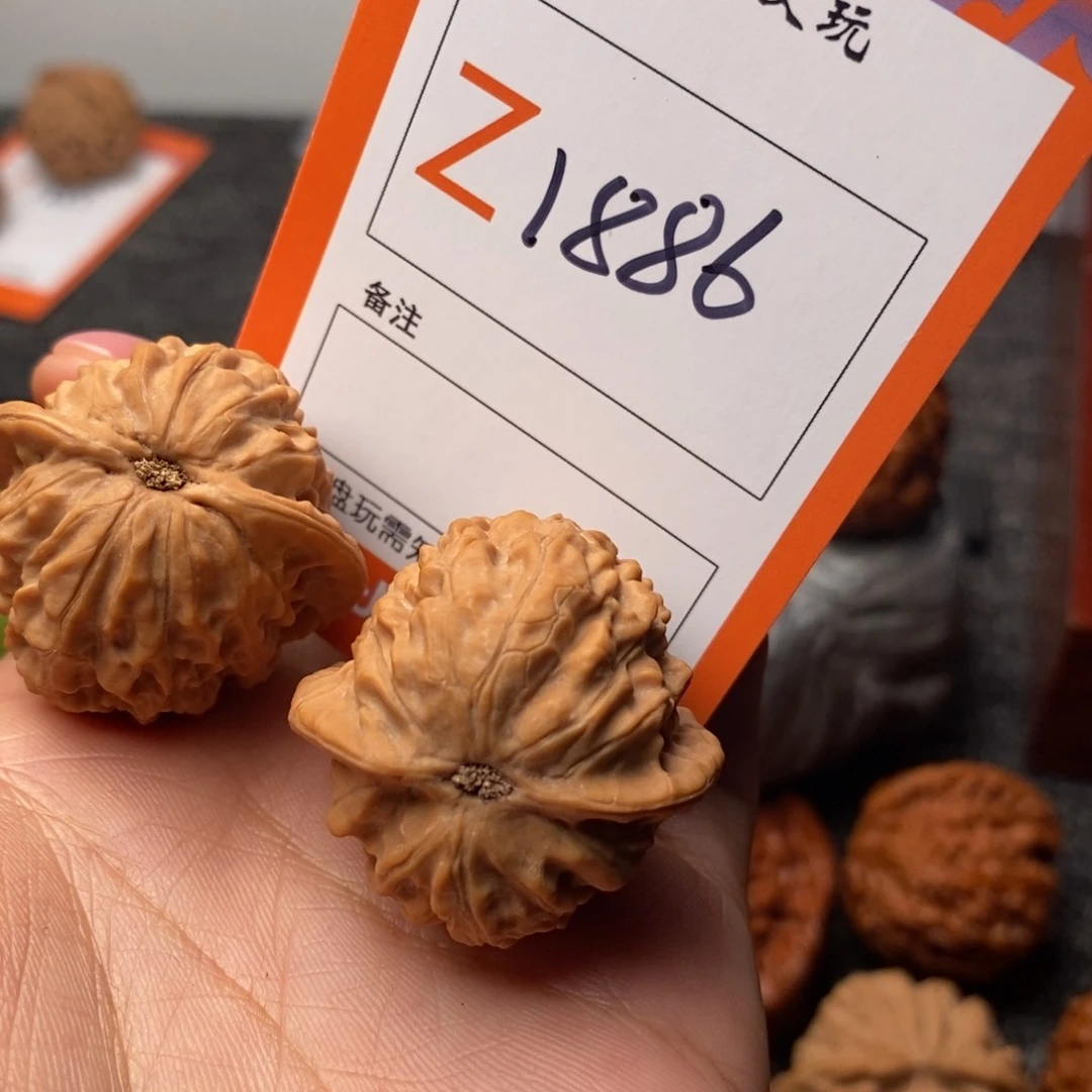 文玩核桃把件迷**眸金牛