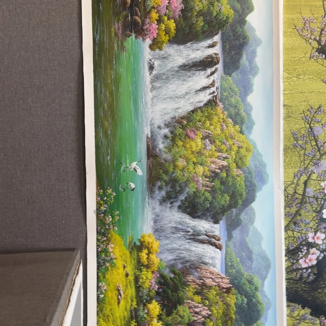 油画加油加油努力加油加油