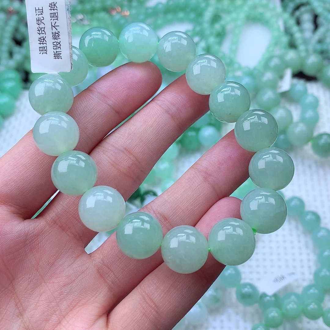 翡翠未镶嵌毛衣链