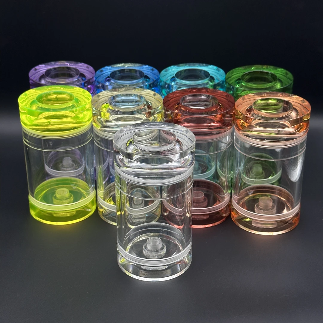 60 老王九彩水晶 独孔蝈蝈罐