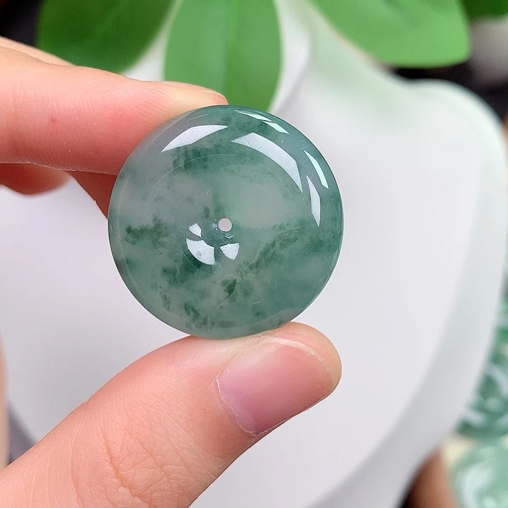 颈饰未镶嵌翡翠平安扣 26-6.6mm