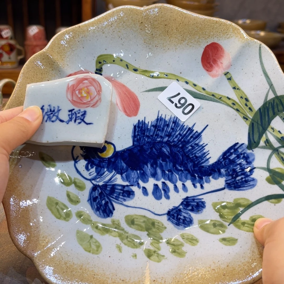 瓷片景德镇手工制作