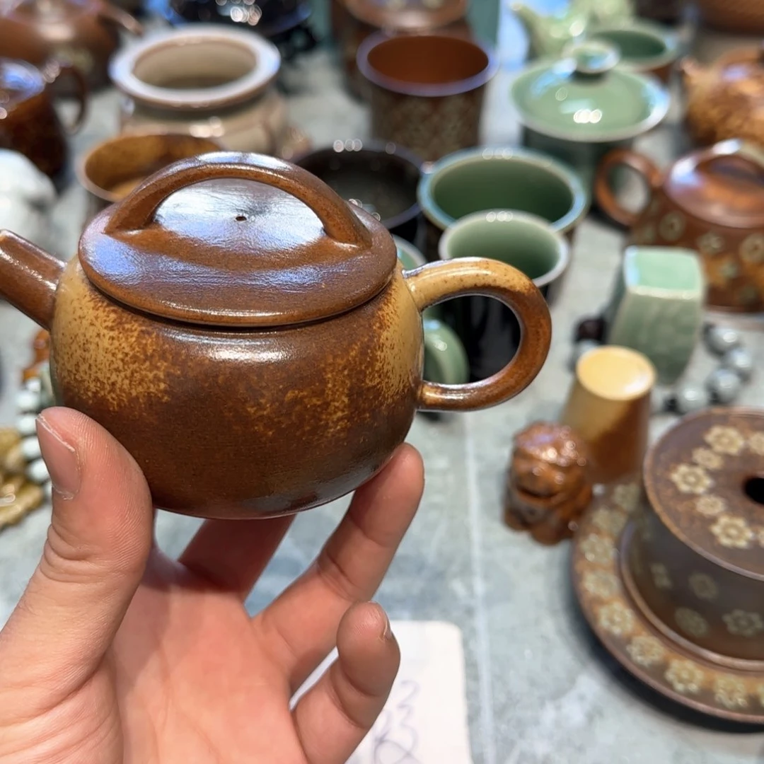 小金茶具青瓷茶器