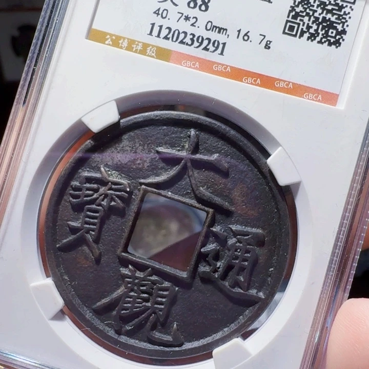 铜DX评级币一个……大观