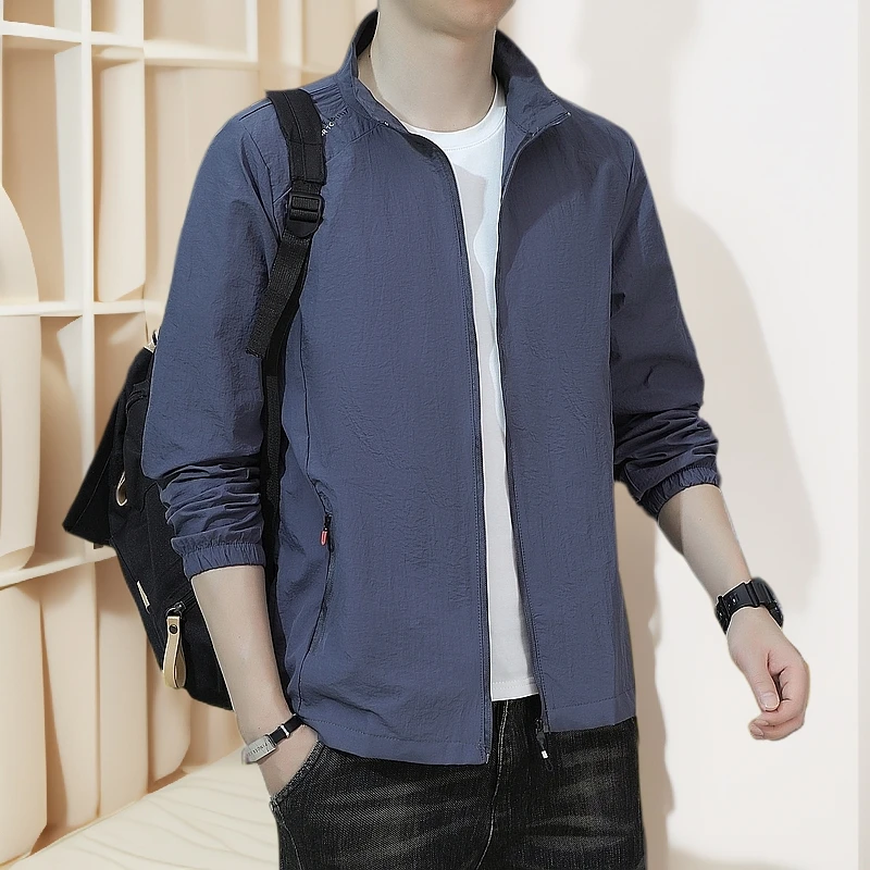 大码男士夏季轻薄速干透气抗晒休闲户外防晒服皮肤衣防晒衣精选