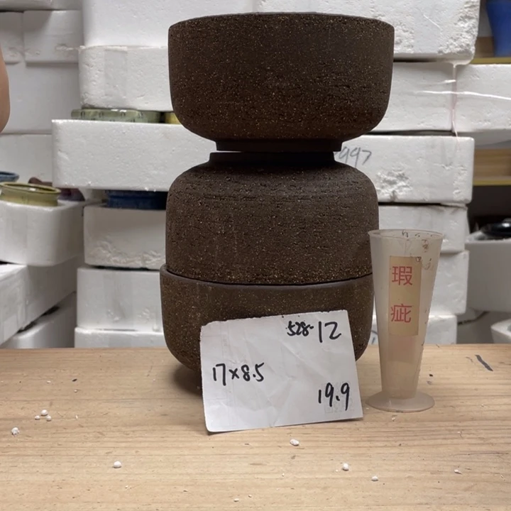 紫砂花盆多肉花盆微瑕12