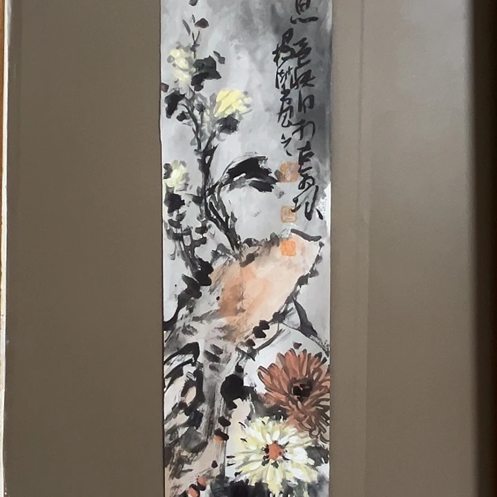 国画杨树玉  手绘原创