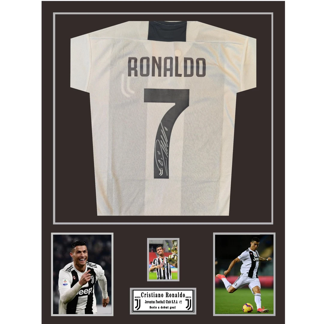 【TIPTOP亲签】C罗 尤文 7号 18-19赛季球衣 证书EM