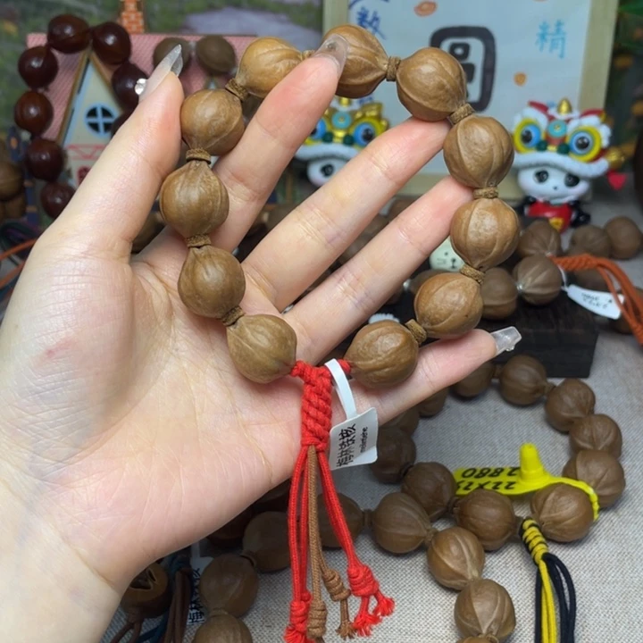 橄榄核手串/手链浮*。梅林铁核18.21