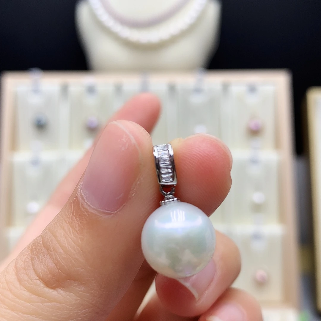 合金颈饰淡水珍珠