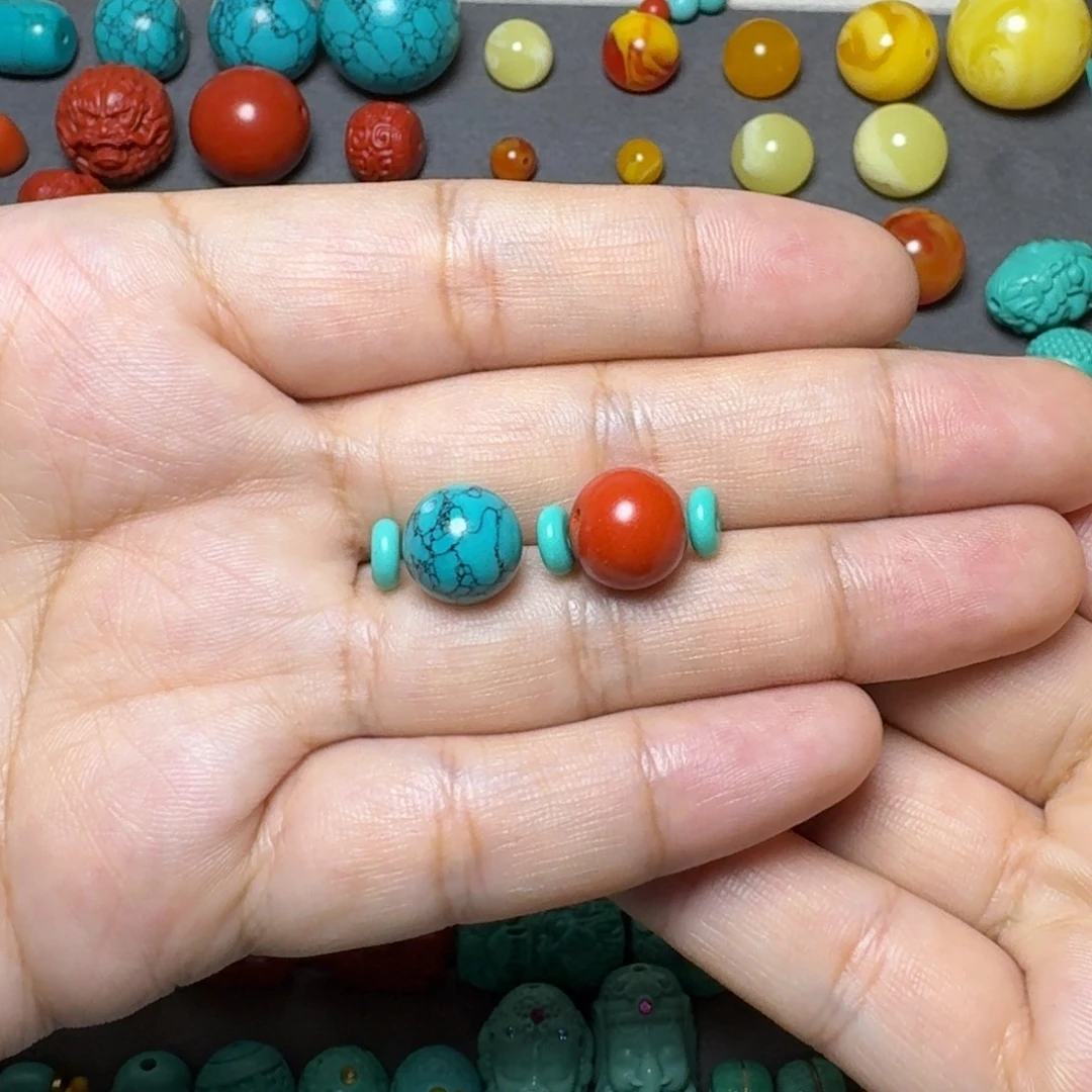 非金属10网花一个，红一个圆，绿隔片4个