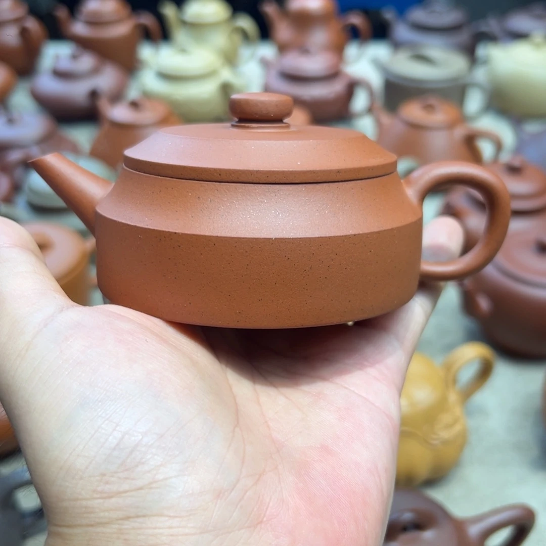 茶壶紫砂140毫升小红泥