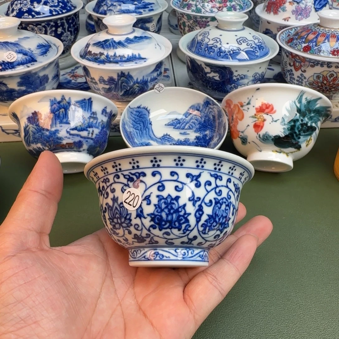 纯手工纯手绘茶具220