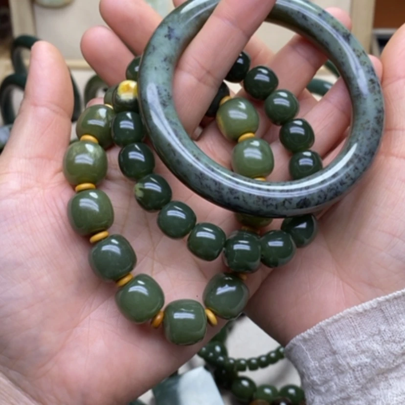 【闪购商品】和田玉手串未镶嵌朋*