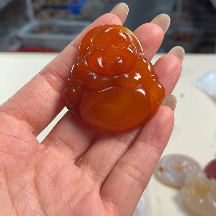 玛瑙/玉髓吊坠(不含链)未镶嵌