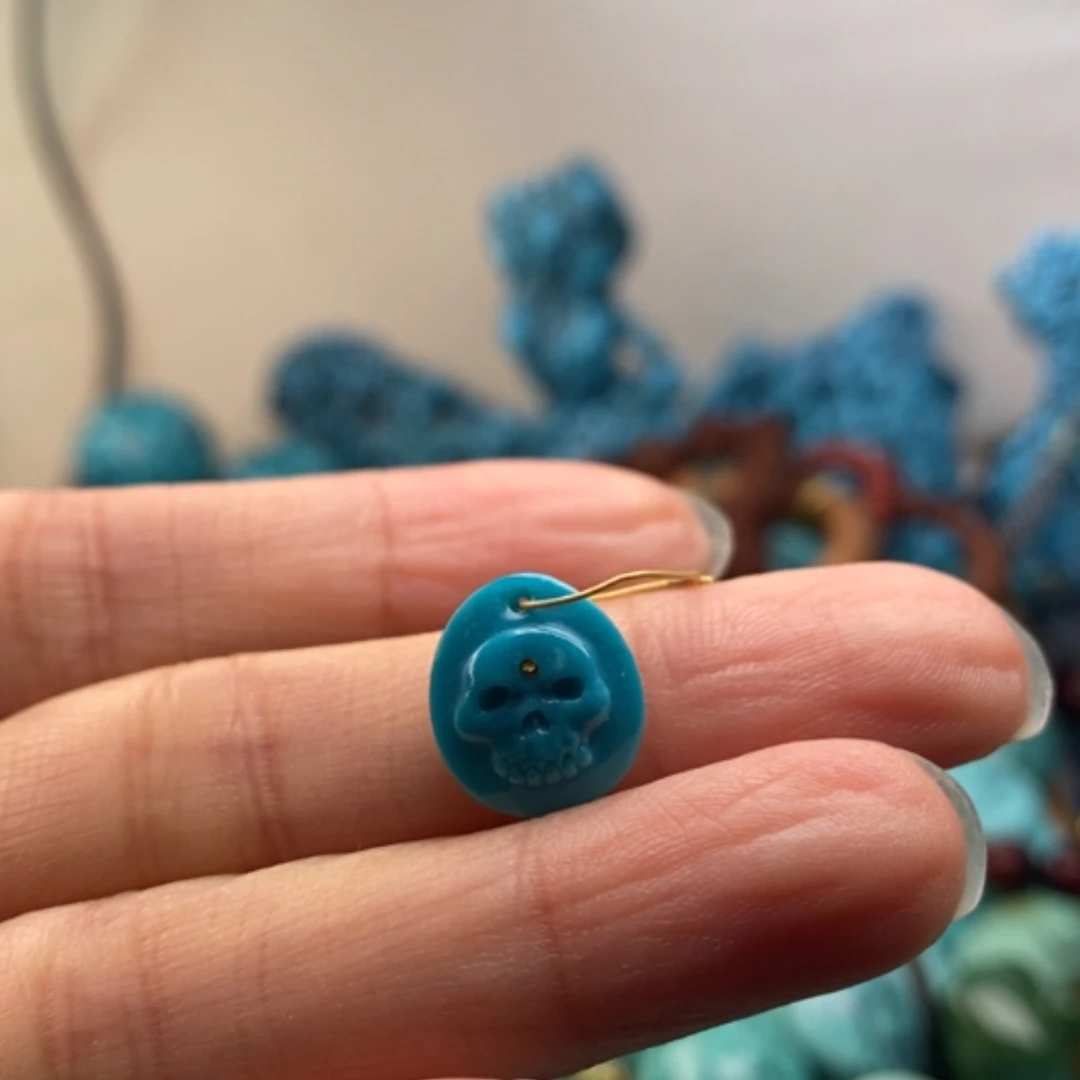 【闪购商品】未镶嵌绿松石珠宝半成品