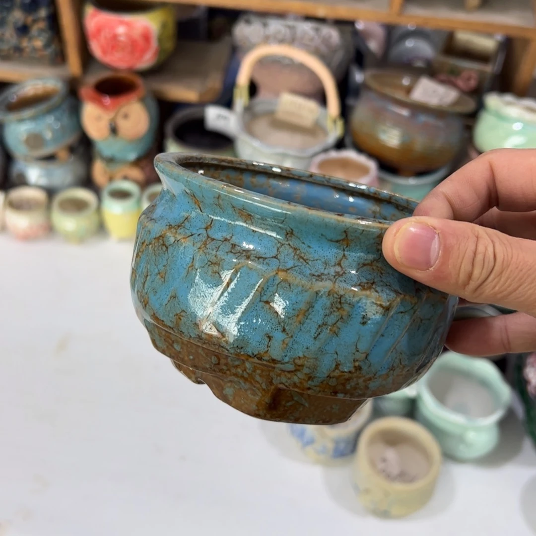 陶瓷陶瓷多肉花盆@@315