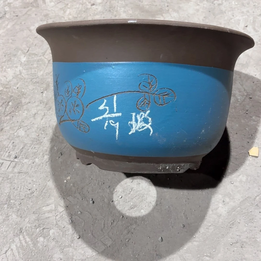 紫砂紫砂花盆，现货发