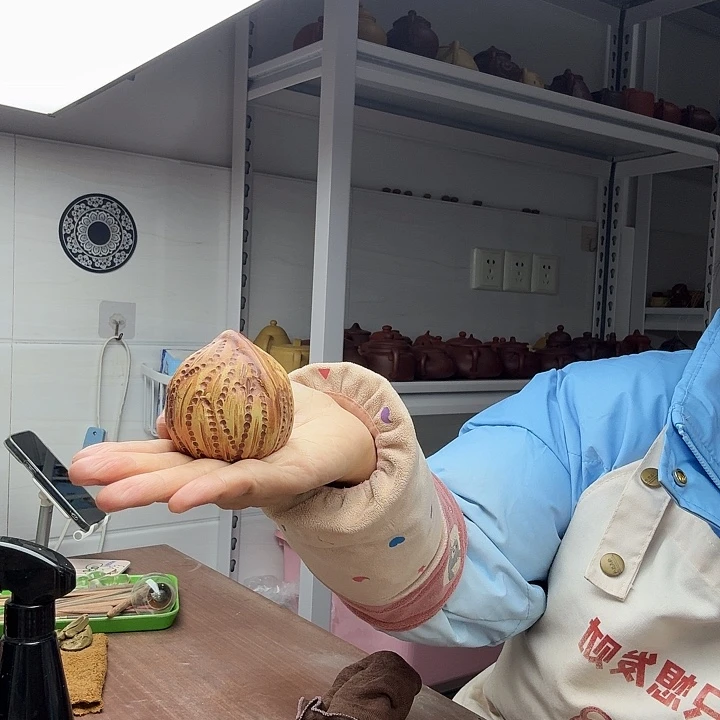 段泥茶案大核桃茶宠