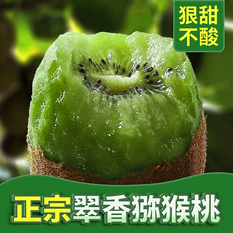 【达人专属】陕西周至正宗翠香猕猴桃当季新鲜水果香甜多汁