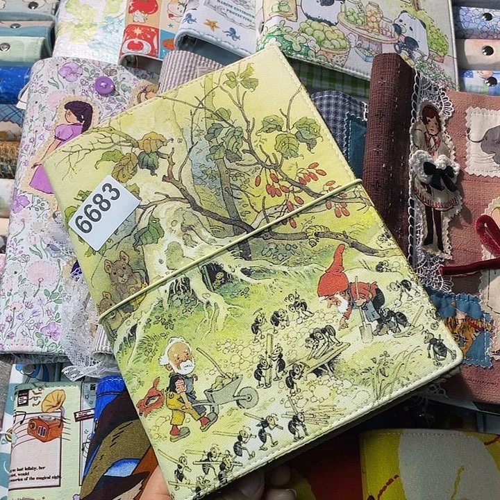 织绣A5 活页不加纸6683