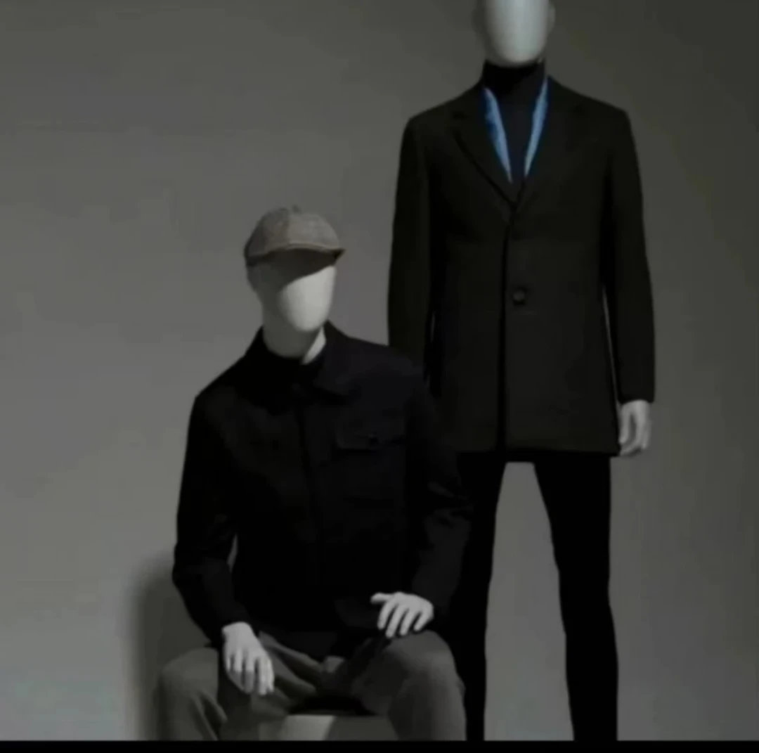 YM 25冬季新款黑色户外商务休闲潮流全无痕简约长袖上衣-1