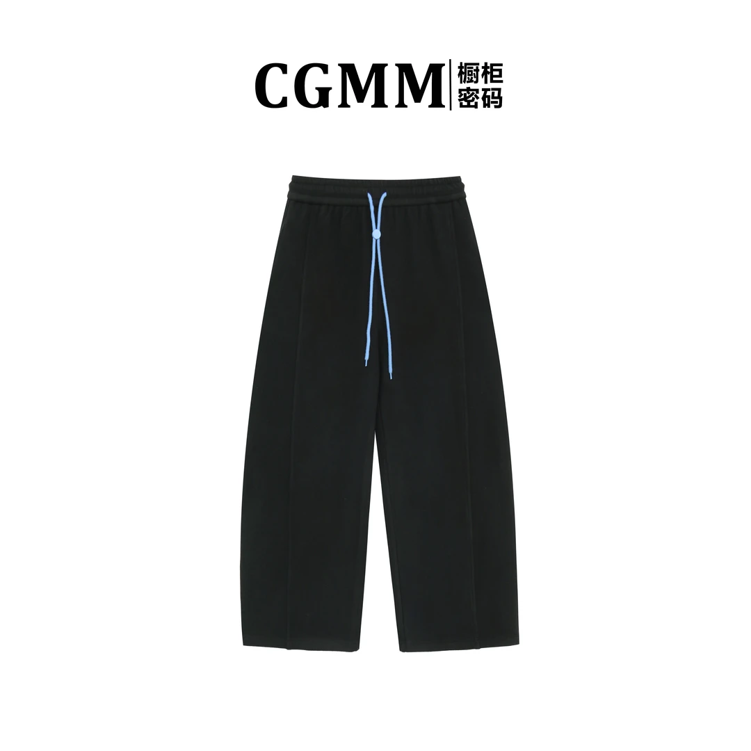 CGMM/橱柜密码新款时尚保暖百搭显瘦加绒弯刀休闲裤DSOMB269