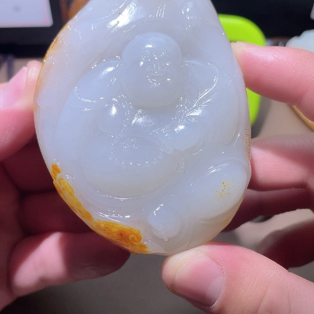 和田玉颈饰未镶嵌诗**生Z6