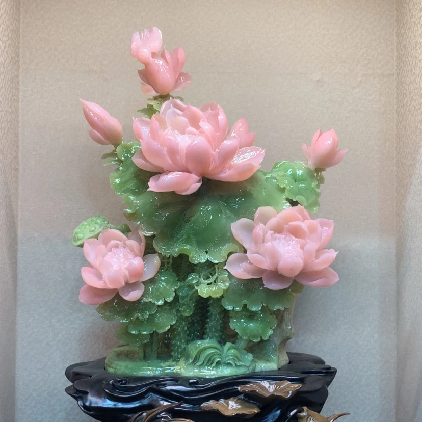 【闪购商品】未镶嵌蛇纹石玉摆件覆膜
