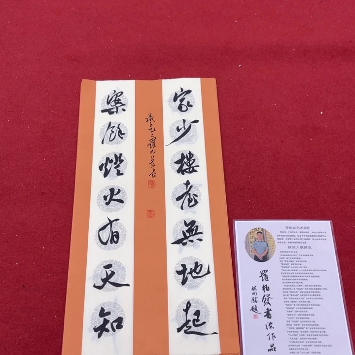 书法罗柏发老师书法作品集