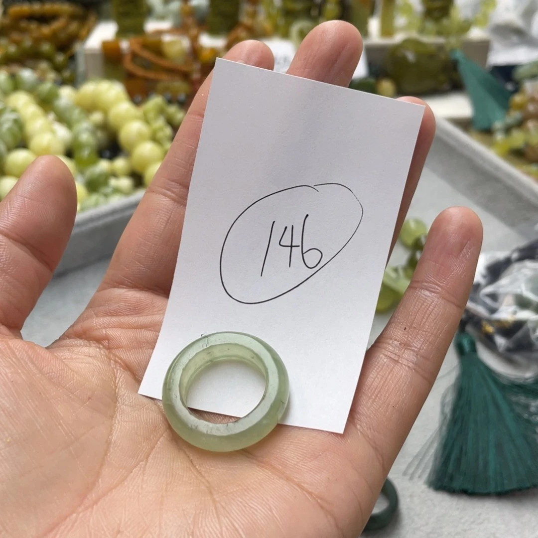 蛇纹石玉手链未镶嵌