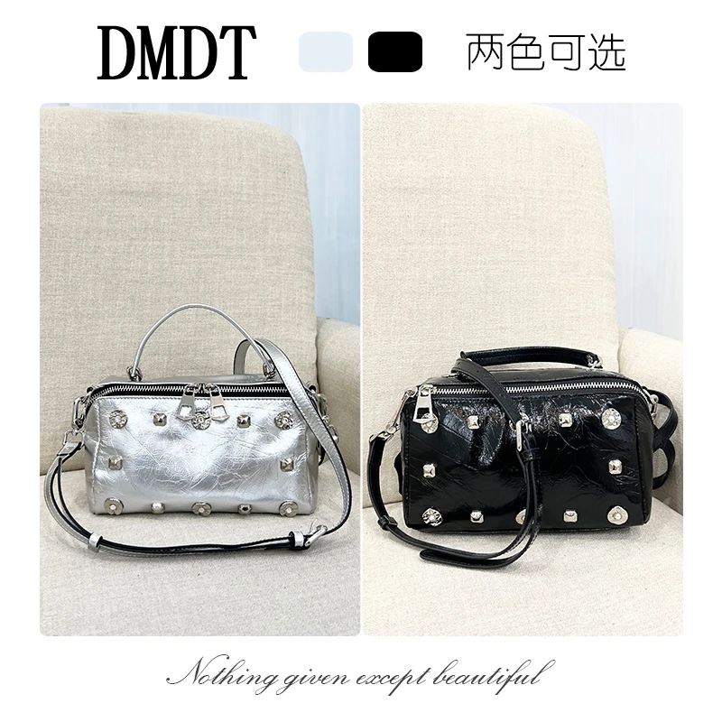 【DMDT服饰】2025冬季新品“简约隽永”大容量斜跨手提女休闲包包7362