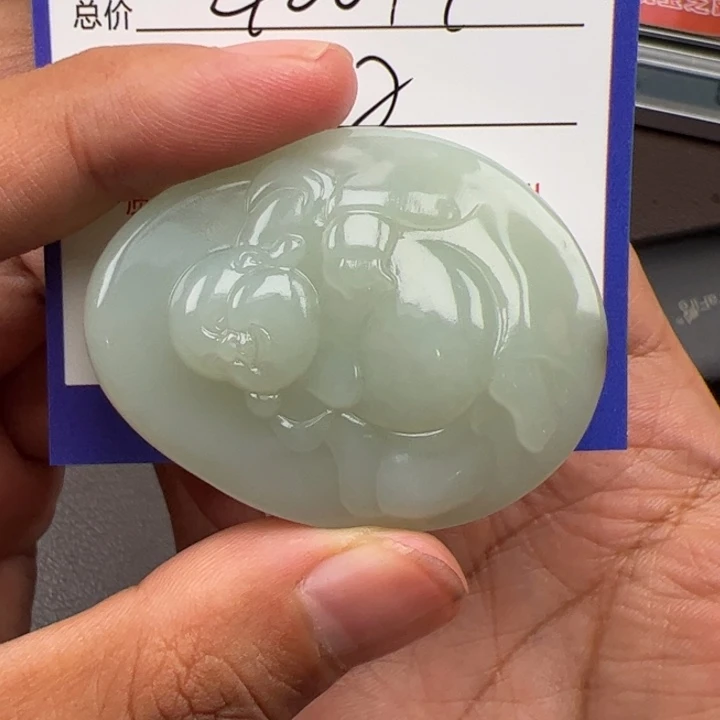 一***独和田玉未镶嵌颈饰