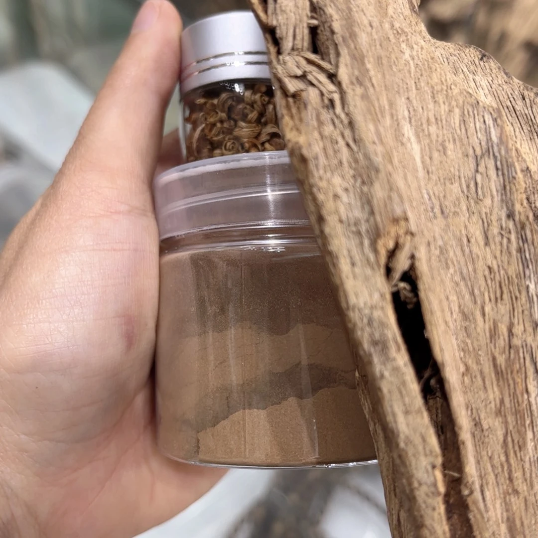 香榧木海南木料熟结红土粉10克➕1克黄奇勾丝