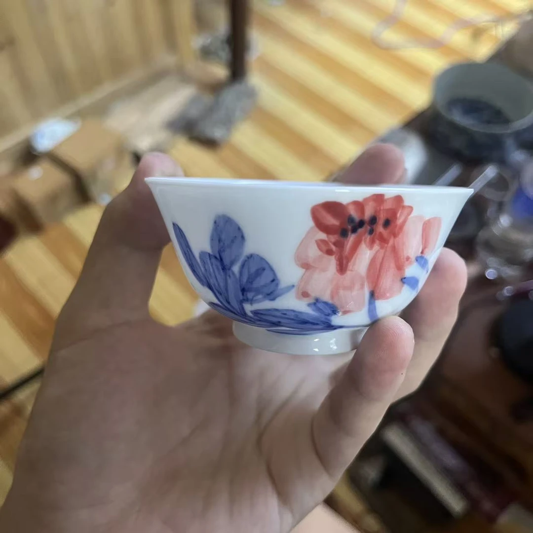 景德镇正春堂@兰花薄胎杯