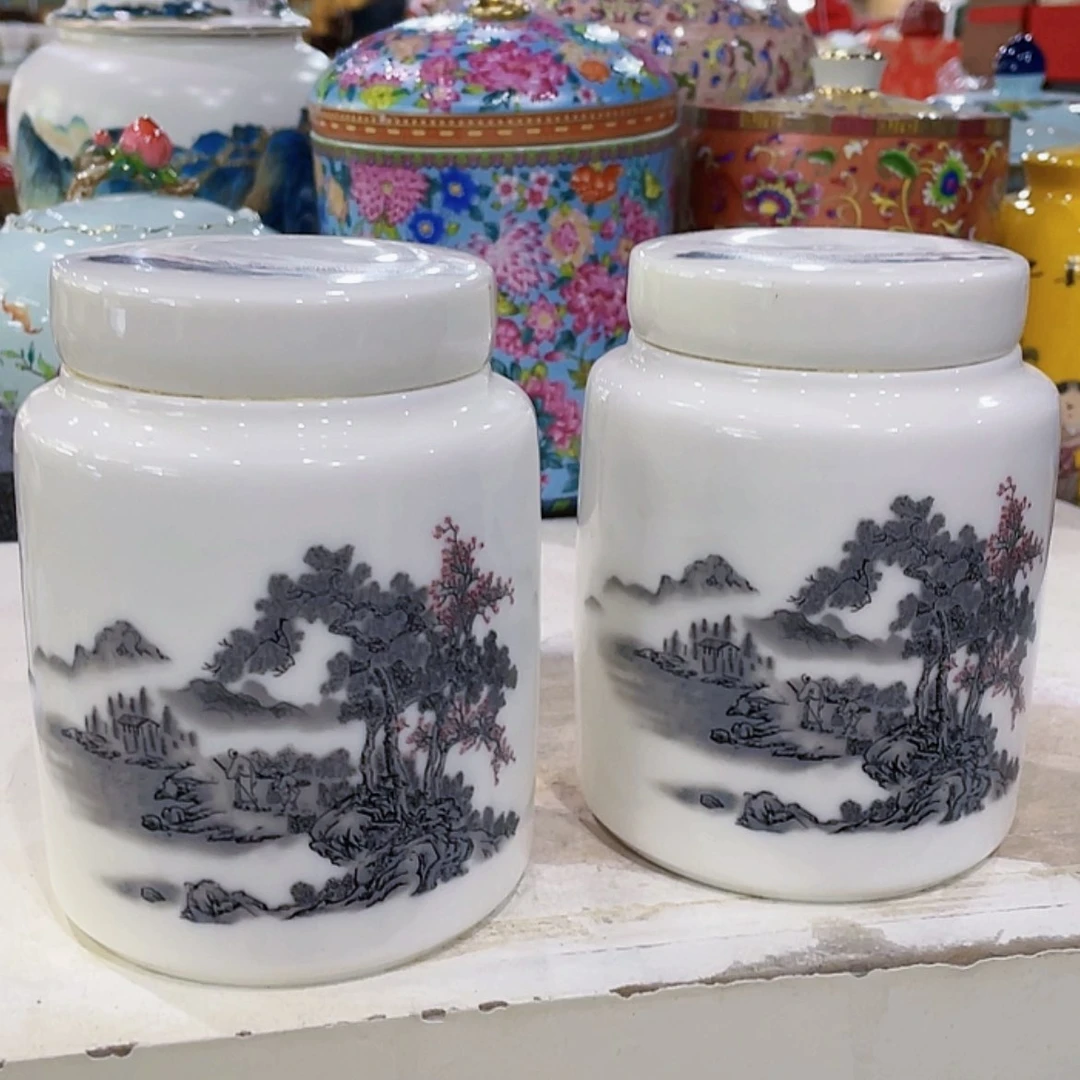 【闪购商品】罐陶瓷茶叶罐密封罐