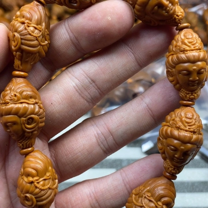 手串/手链橄榄核橄榄核雕工艺手串