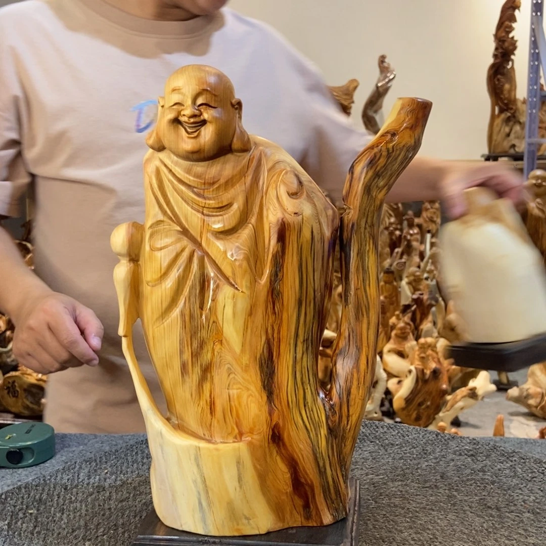 柏木（崖柏）太行崖柏根雕摆件