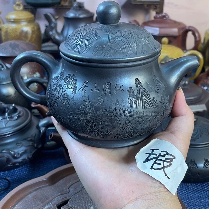 茶壶紫砂瑕疵紫砂茶具