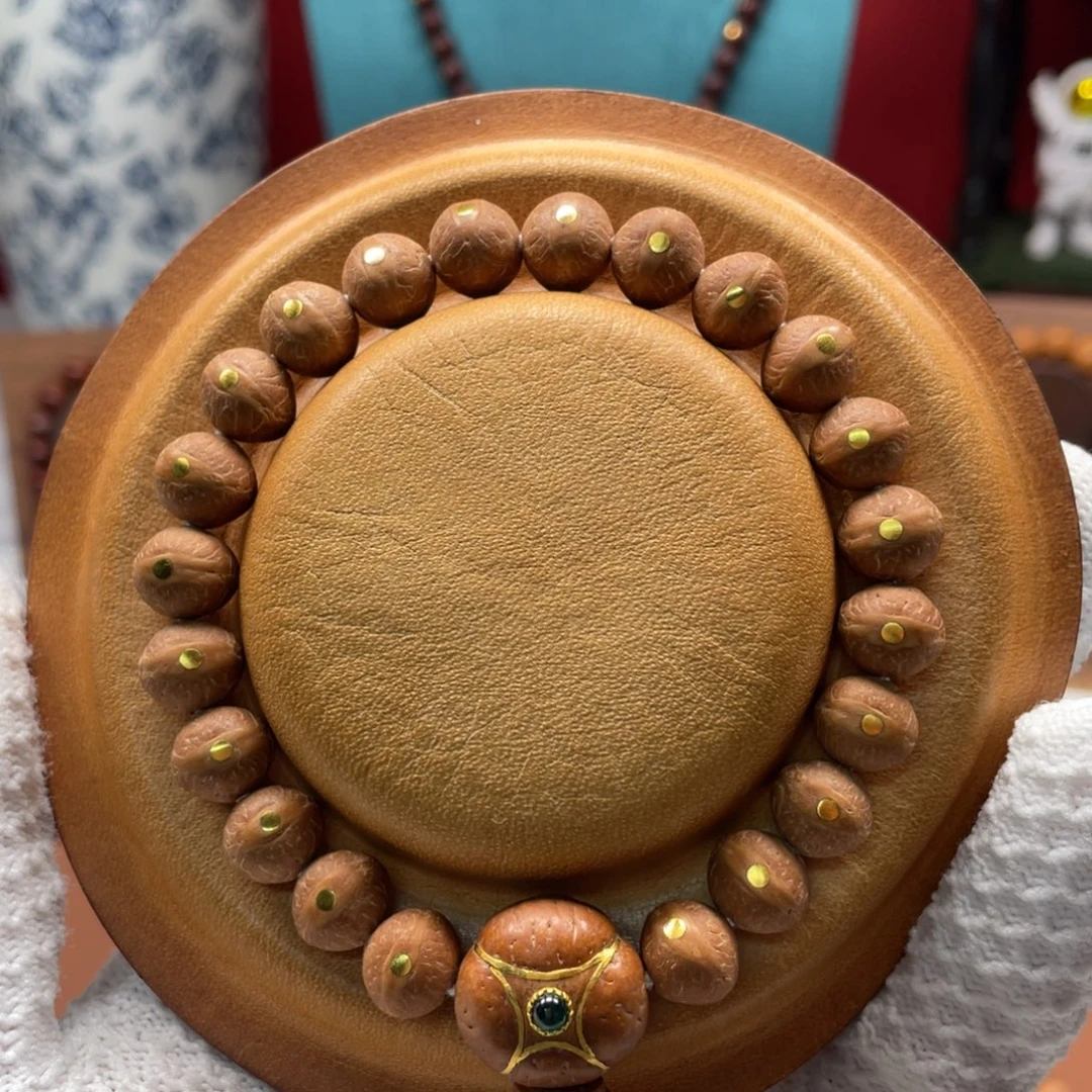 手串凤眼菩提凤眼菩提10-10.3mm巅满镶嵌