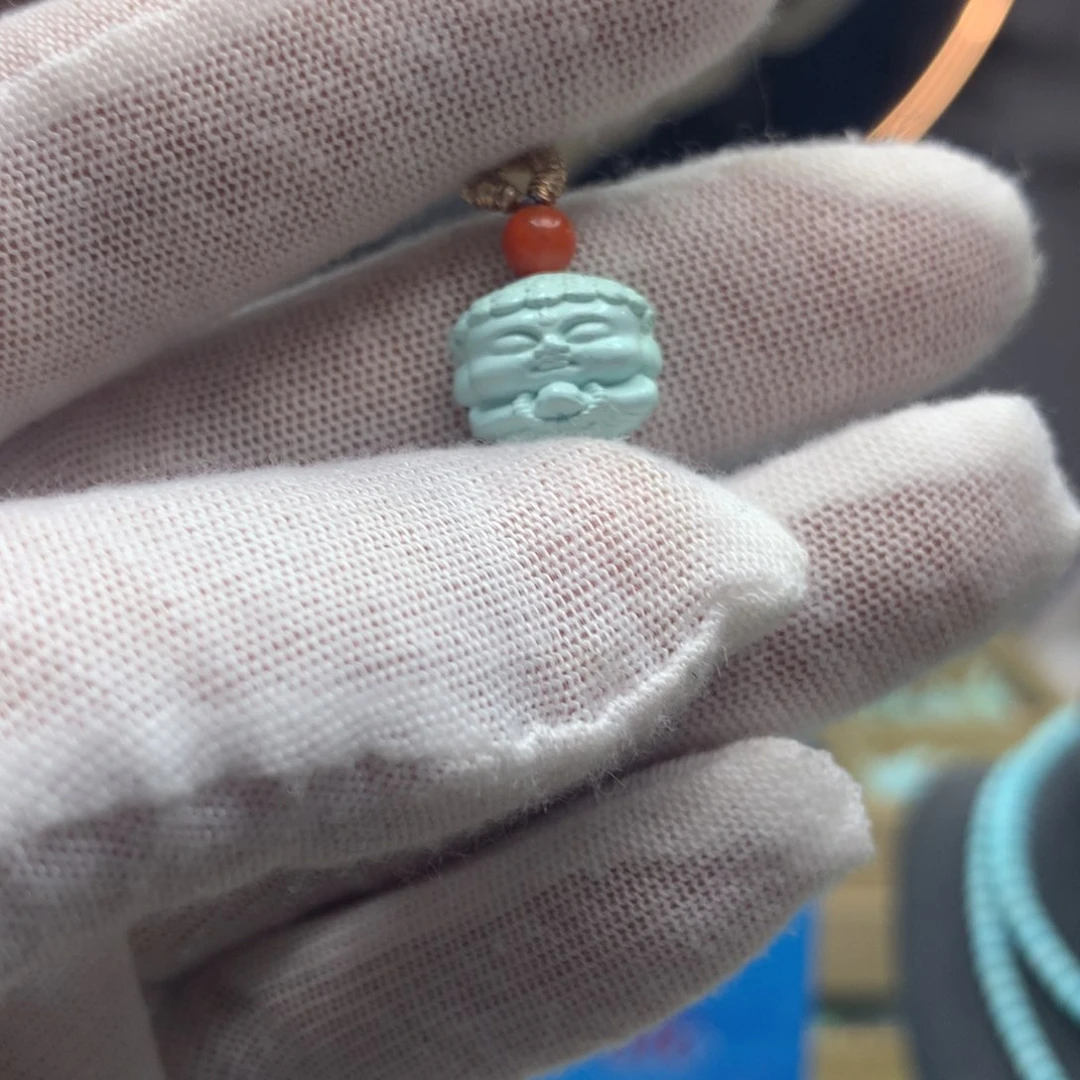 绿松石挂件未镶嵌