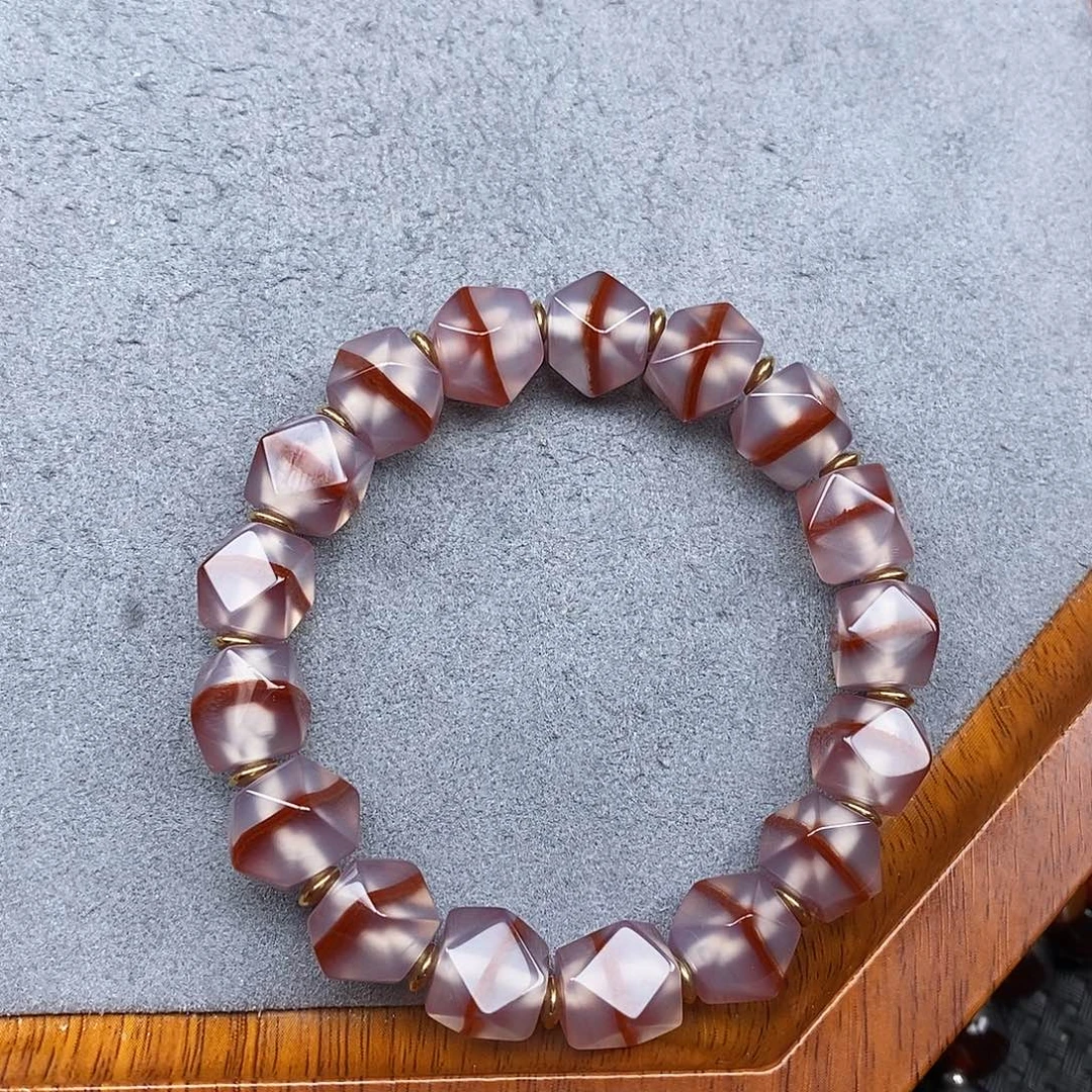 玛瑙/玉髓未镶嵌手链