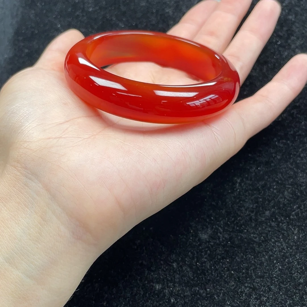 玛瑙/玉髓手镯未镶嵌锅*过