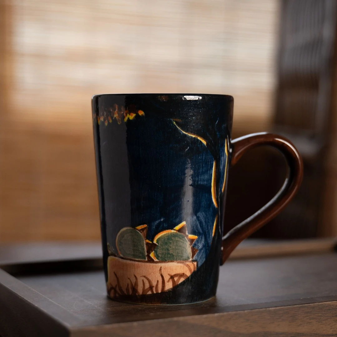 小恐龙 | 星空款小恐龙看星空马克杯