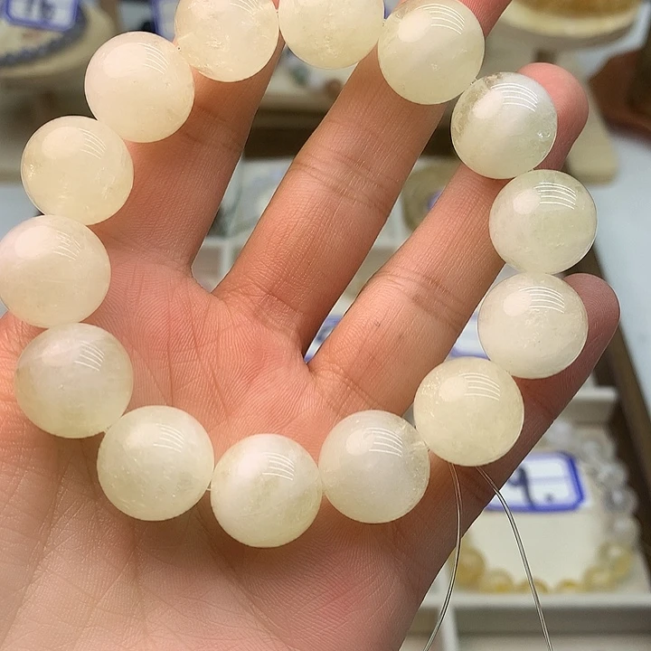 水晶手链未镶嵌柠檬黄