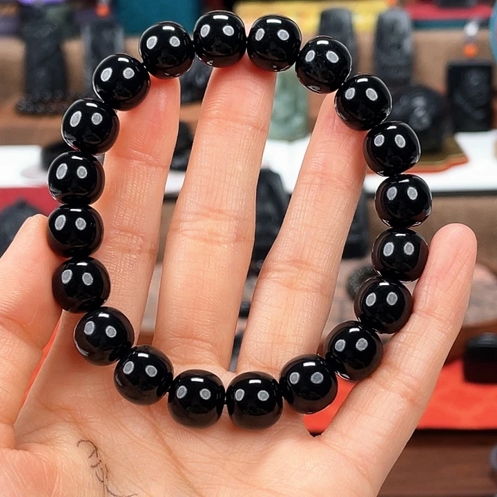 和田玉未镶嵌手串卡11精工藏收款带金沙