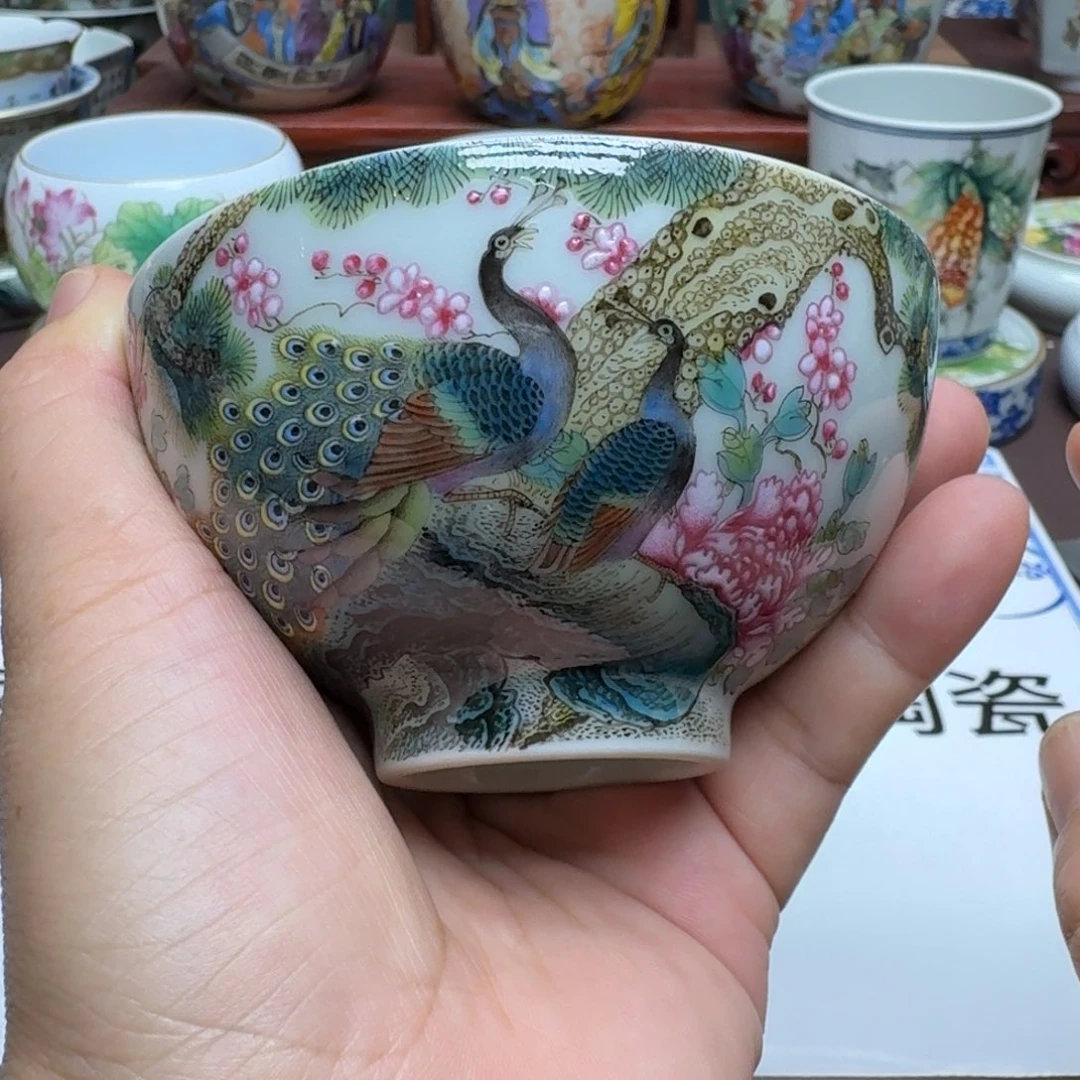 景德镇手工手绘展示