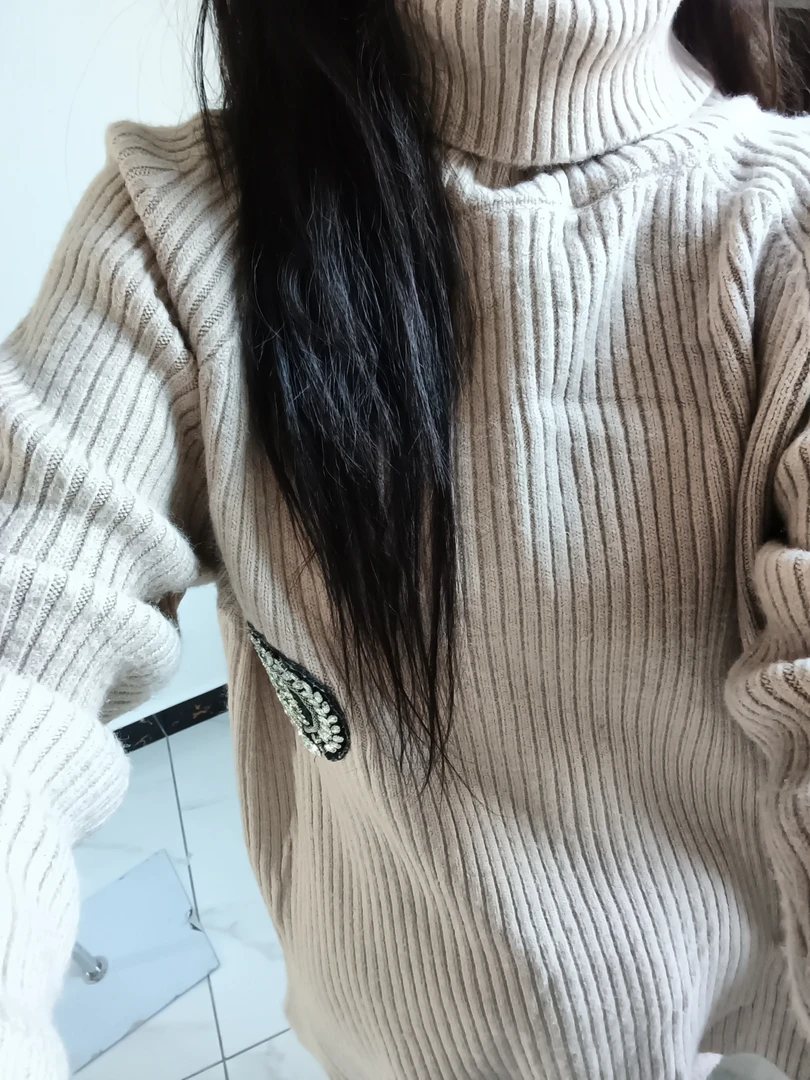 毛衣宽松长款套装